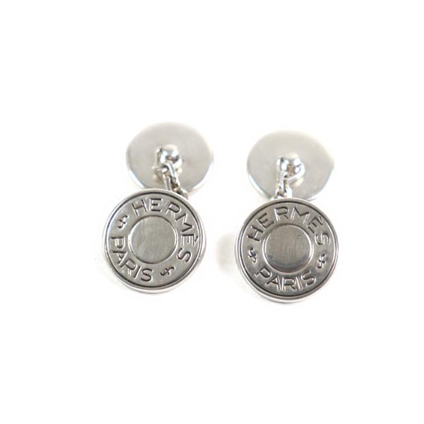 HERMES（エルメス） 美品○HERMES SV925 セリエデザイン ロゴ刻印