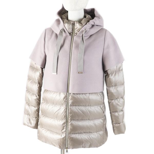 HERNO 極美品◎Herno ヘルノ 2019年製 PI0983D ウール ナイロン HERNO 極美品◎Herno ヘルノ 2019年製 PI0983D ウール ナイロン