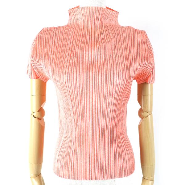 楽天市場】ハイネック プリーツプリーズの通販 PLEATSPLEASE サーモン