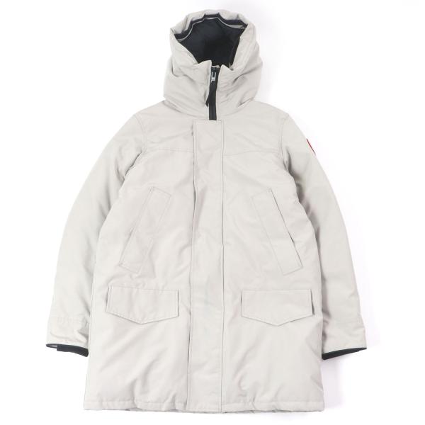 美品□  カナダグース 2052M Langford Parka フーデッド ダウンジャケット ライムストーン M カナダ製 正規品  定価232100円 CANADA GOOSE（カナダグース） 美品□CANADA GOOSE 2052M Langford