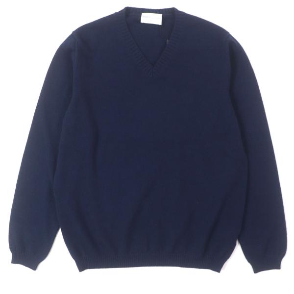 未使用品▼Settefili Cashmere セッテフィーリカシミア 133/1BS カシミヤ100% Relax fit BR別注 ニットセーター S/48 正規品 定価90200円 未使用品▽Settefili Cashmere セッテフィーリカシミア 133/1BS