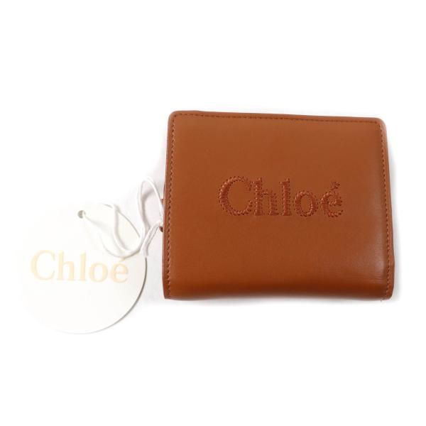 Chloe 極美品☆Chloe クロエ CHC23SP867I10247 Sense Compact Wallet  