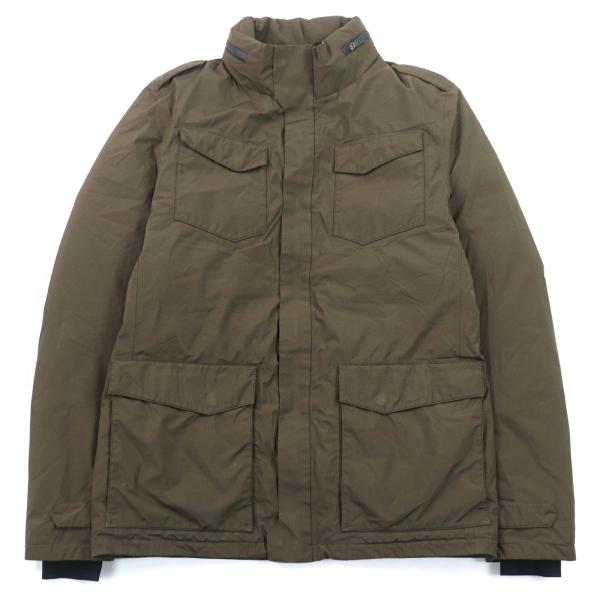 良品○Herno ヘルノ PI075UL Laminar ラミナー GORE-TEX ゴアテックス M-65 ロゴタグ スタンドカラー ダウンジャケット 46 正規品 メンズ HERNO（ヘルノ） 良品○Herno PI075UL Laminar ラミナー GORE-TEX