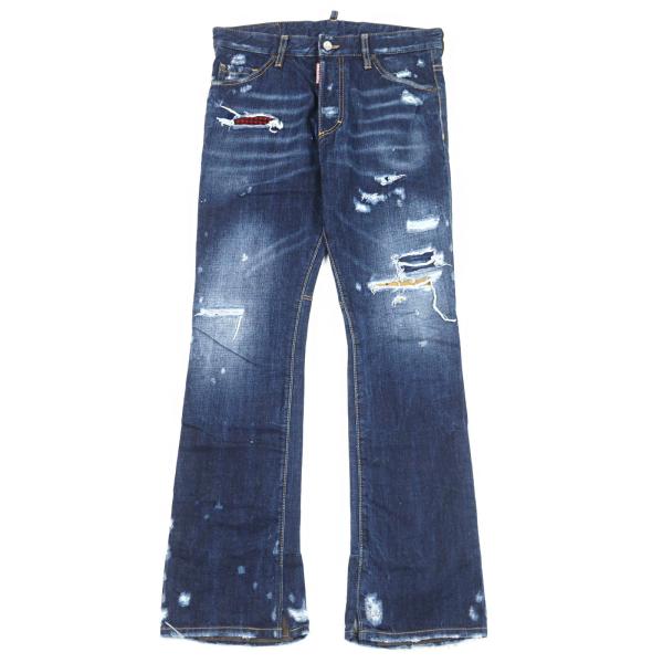 極上品　DSQUARED2 ジーンズ 楽天市場】DSQUARED2 ディースクエアード 21年 S74LB0837 ﾌﾞﾙｰ