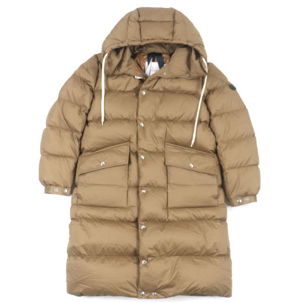 MONCLER 美品▽MONCLER モンクレール 20-21AW ROUBAUD フード・レザー