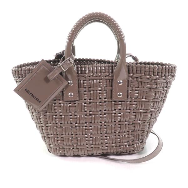 【極美品】バレンシアガ ビストロ XS バスケット 2way ハンドバッグ 人気 BALENCIAGA（バレンシアガ） 極美品☆BALENCIAGA 671342 ビストロ XS