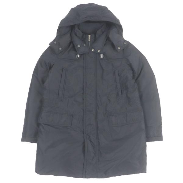 美品✨BURBERRY LONDON ダウンコート　ブラック　フード　ファー BURBERRY（バーバリー） 【ドンドン見直し】良品○バーバリーロンドン