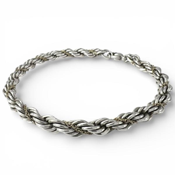 TIFFANY&Co.（ティファニー） 美品△TIFFANY&Co. 925 18K コンビ