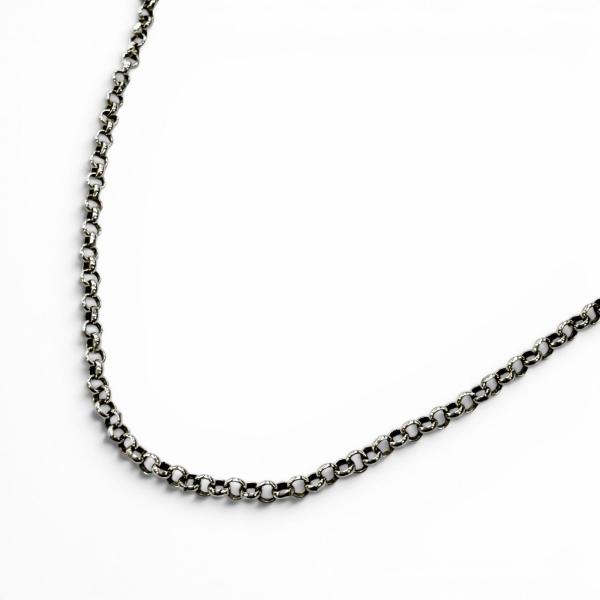 美品▽CHROME HEARTS クロムハーツ NECKCHAIN R20 ロールチェーン 925