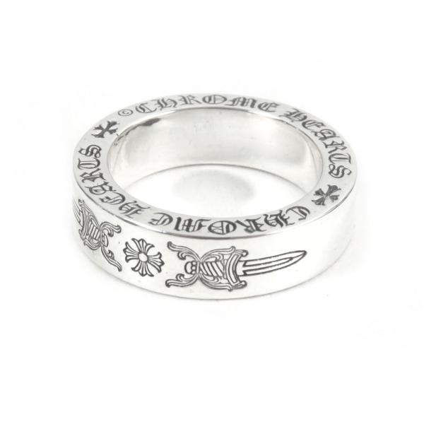 クロムハーツ スペーサーリング 10号 袋付き 美品□CHROME HEARTS クロムハーツ スペーサー ダガープラス SV925