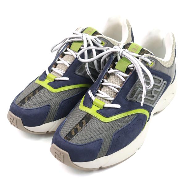 FENDI（フェンディ） 極美品○FENDI 7E1555 FASTER TRAINERS