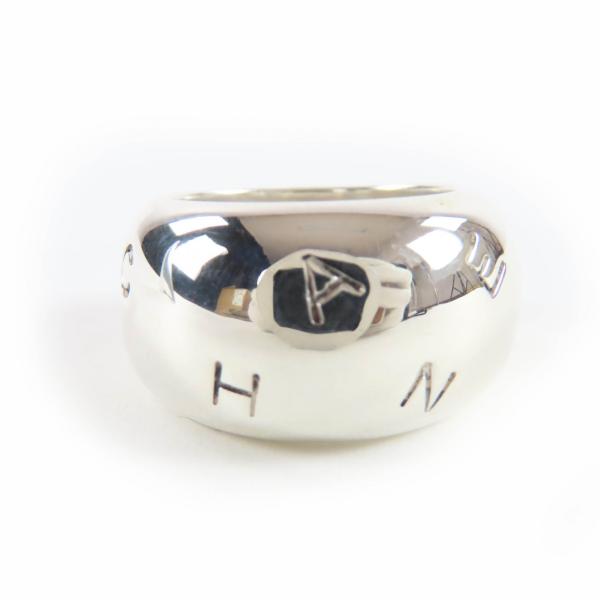 CHANEL（シャネル） 極美品☆CHANEL 925 ロゴデザインリング シルバー