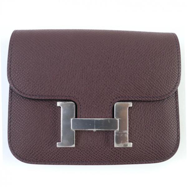 HERMES 未使用品☆HERMES エルメス コンスタンススリム ヴォーエプソン