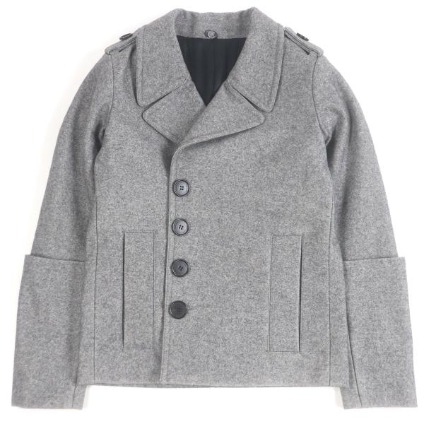 美品□Dior HOMME ディオールオム ウール100％ エディ期 エポレット