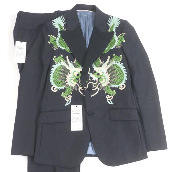 GUCCI（グッチ） 未使用品□GUCCI 473016/473076 モヘア混 ドラゴン