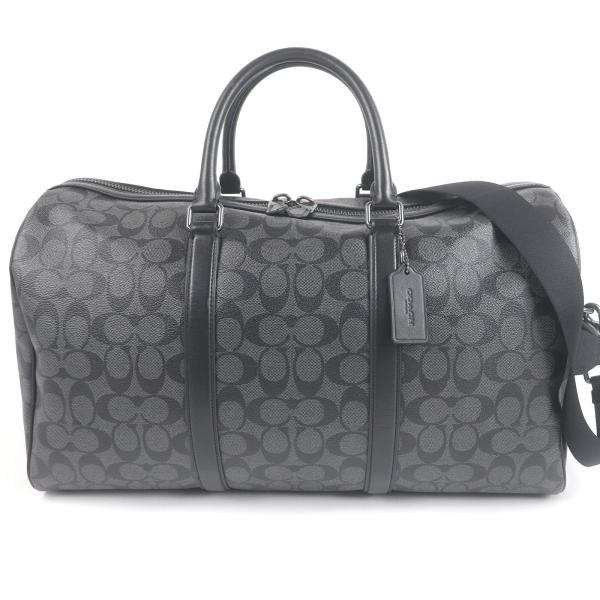 【未使用級】COACH ボストンバッグ ベンチュラー シグネチャー ネイビー 新品未開封】COACH コーチ ボストンバッグ ベンチュラー バッグ