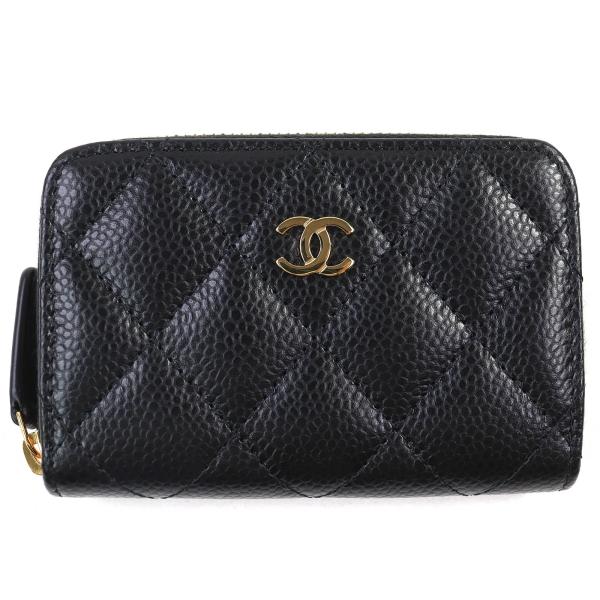 CHANEL（シャネル） 極美品△CHANEL クラシック コインパース キャビア