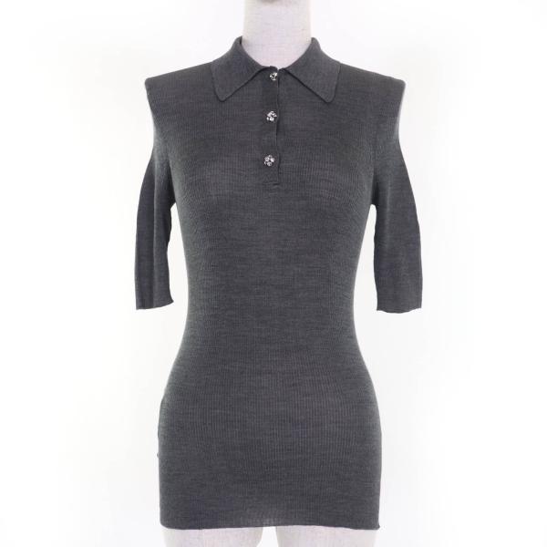 PRADA（プラダ） 極美品☆PRADA 2021年製 P24I1L シルク100％ ライン