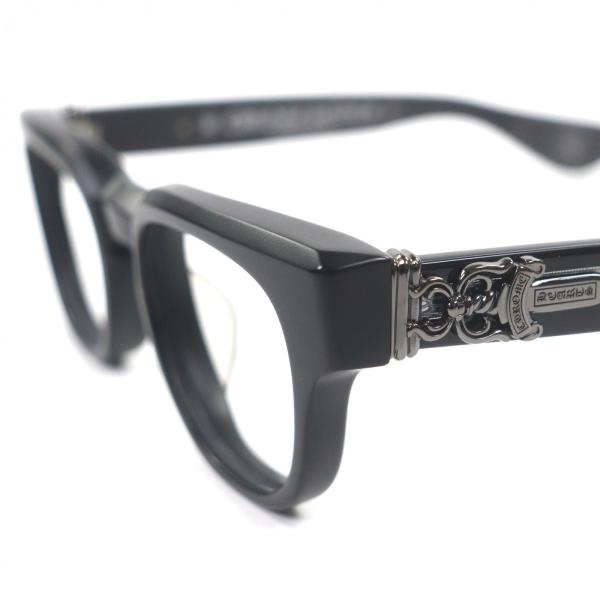 美品▽CHROME HEARTS クロムハーツ CUNTVOLUTED 925 ダガー装飾 メガネ