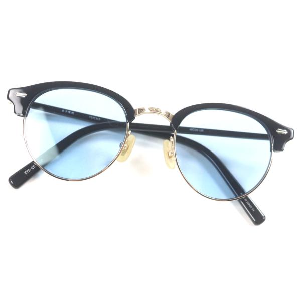 【美品】金子眼鏡　KANEKO OPTICAL サングラス 極美品▽金子眼鏡 カネコガンキョウ KVS-20 VINTAGE サーモント