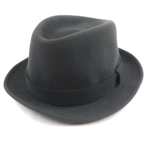 HERMES（エルメス） 美品▽HERMES ウール100% ラビットフェルト リボン