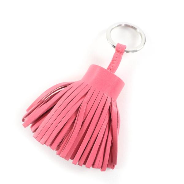 極美品☆HERMES エルメス カルメン アニョーミロ ローズアザレ シルバー金具 バッグチャーム キーホルダー 箱付き フランス製 レディース HERMES（エルメス） 極美品☆HERMES カルメン アニョーミロ