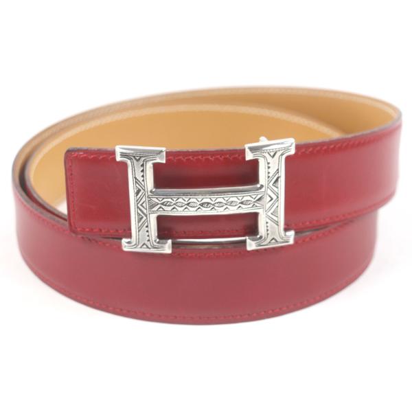 HERMES（エルメス） 美品含む□HERMES トゥアレグ族 彫刻デザイン H