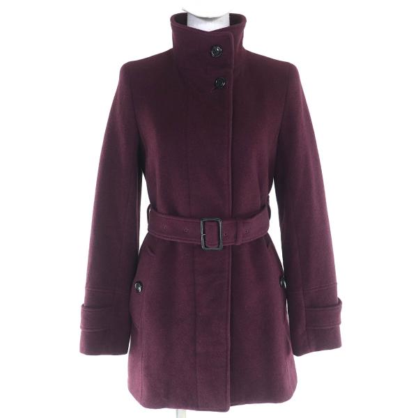 美品△BURBERRY LONDON バーバリーロンドン アンゴラ ウール 裏地