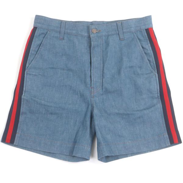 GUCCI（グッチ） 美品□GUCCI 418308 ロゴレザーパッチ サイドウェブ