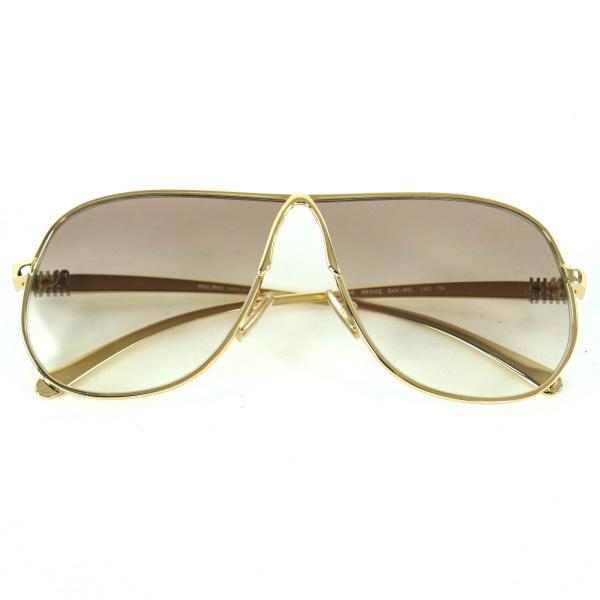 miu miu（ミュウミュウ） 極美品◇MIUMIU SMU A56 ティアドロップ アイ