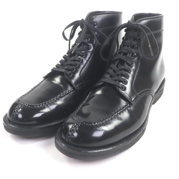 Alden 4545H us9 タンカーブーツ　コードバンオールデン ALDEN（オールデン） 美品□ALDEN 4545H コードバン レザー ノルウィー