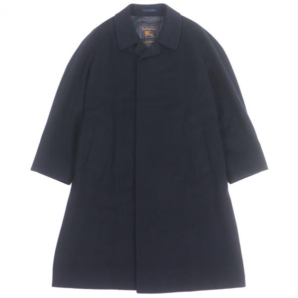 BURBERRY'S　バーバリー　カシミヤ100％　ステンカラー　コート 極美品▽Burberrys バーバリー カシミヤ100% 比翼仕立て ステンカラー