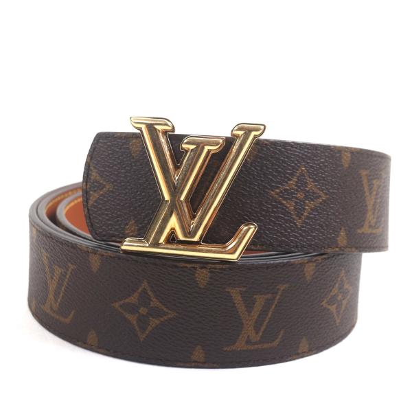 未使用品▼LOUIS VUITTON ルイヴィトン M8845 ダミエ ベルト LV ディメンション 40MM リバーシブル ブラウン ゴールド金具 120/48 メンズ LOUIS VUITTON（ルイ・ヴィトン） 未使用品▽LOUIS VUITTON M8845