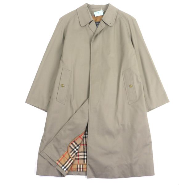 デッドストック　未使用タグ付き　バーバリー トレンチコート　ノバチェック 未使用品▽Burberrys バーバリー ヴィンテージ デッドストック 裏地