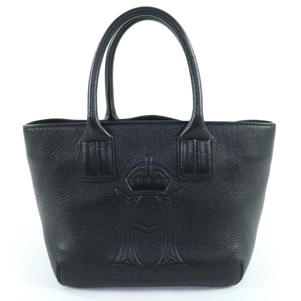 HIROFU（ヒロフ） 美品☆HIROFU フロントロゴ オールレザー 本革