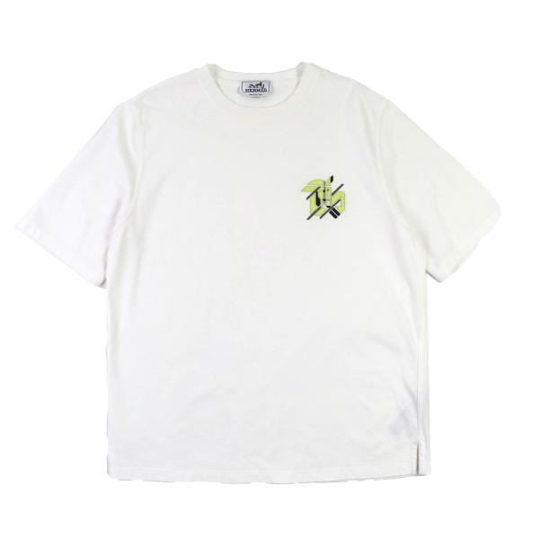 HERMES（エルメス） 美品△HERMES 23SS 31-5766 コットン100％ レザー 