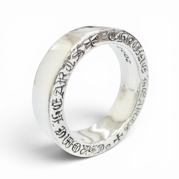 シルバー925 ブレスレット スペーサーリング 極美品△CHROME HEARTS クロムハーツ SPACER PLN 6mm スペーサー