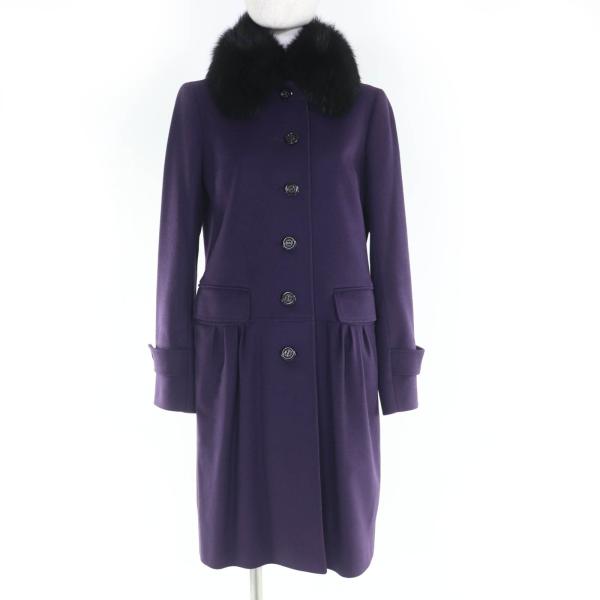 美品☆BURBERRY LONDON バーバリーロンドン ウール カシミヤ