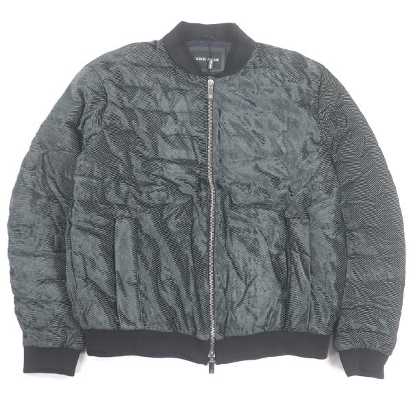 未使用品□GIORGIO ARMANI ジョルジオアルマーニ 黒タグ シルク混