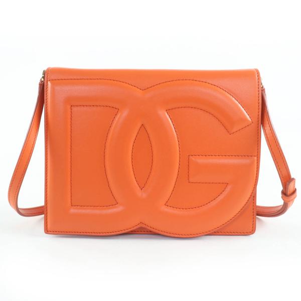 極美品☆DOLCE&GABBANA ドルチェ＆ガッバーナ DGロゴ 2WAY レザー ショルダーバッグ クラッチバッグ 箱・保存袋付き イタリア製 レディース 極美品☆DOLCE&GABBANA ドルチェ＆ガッバーナ DGロゴ 2WAY レザー