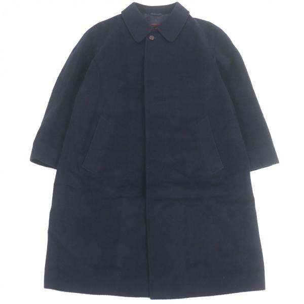 【美品】ヘルノ　HERNO　ロングコート　ウール　カシミヤ　シルク HERNO（ヘルノ） 美品□Herno ヴィンテージ ウール カシミヤ フライ