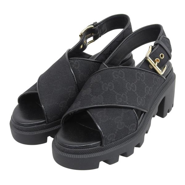 GUCCI（グッチ） 未使用品△GUCCI 749795 GGキャンバス クロスベルト