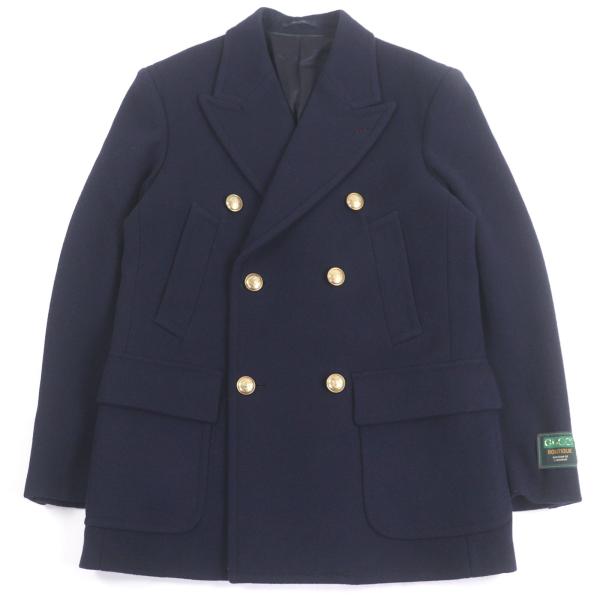 GUCCI（グッチ） 極美品□GUCCI 715703 ウール100％ エンブレムロゴ金