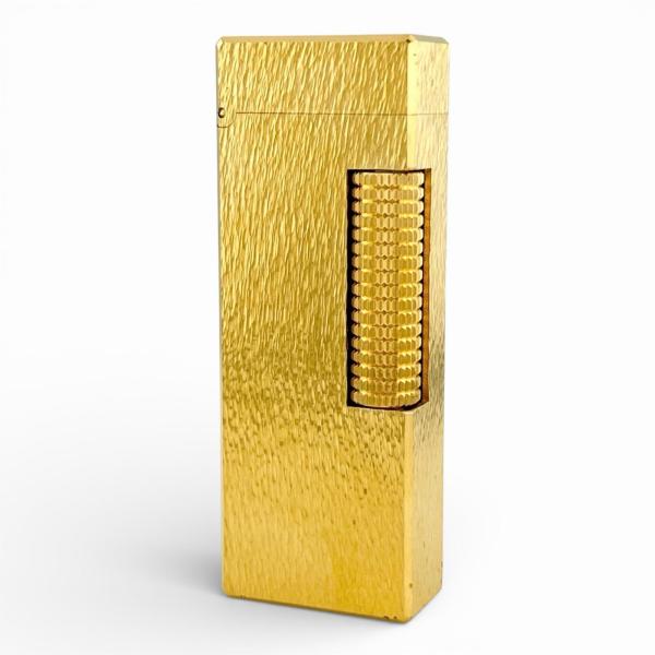 Dunhill ダンヒル スクエアフォルム ローラー式 ライター dunhill（ダンヒル） 美品△Dunhill スクエア 総柄 ローラー式 喫煙具