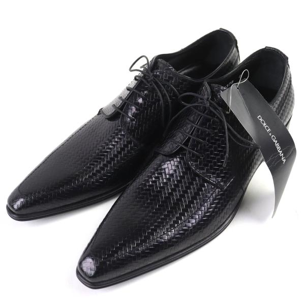 未使用品△DOLCE&GABBANA ドルチェ＆ガッバーナ 型押し ビジネス