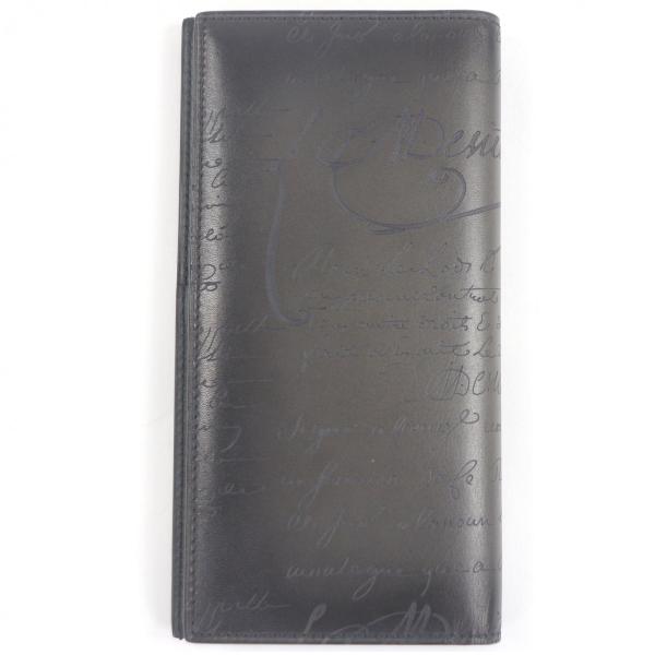 ⭐️セール⭐️　ベルルッティ　Berluti エスパス　カリグラフィ　長財布 美品□BERLUTI ベルルッティ エスパス カリグラフィ フラップ ロング