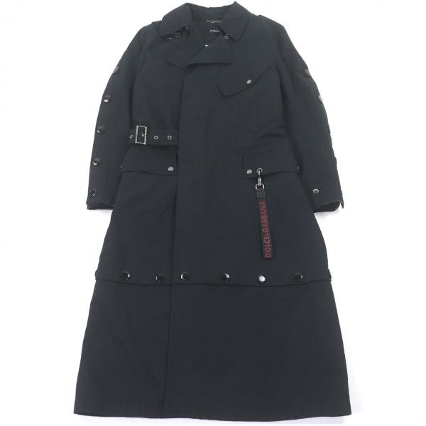 極美品□DOLCE&GABBANA ドルチェ＆ガッバーナ 黒タグ ロゴワッペン