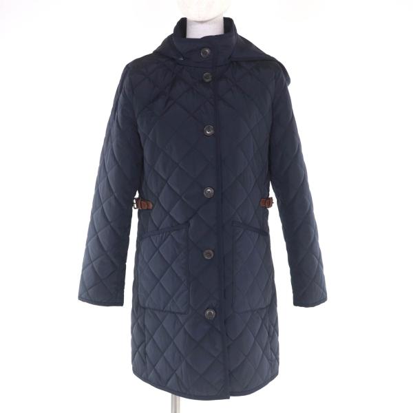 極美品◇LAUREN RALPH LAUREN ローレン ラルフ レザー使い ロゴ金具