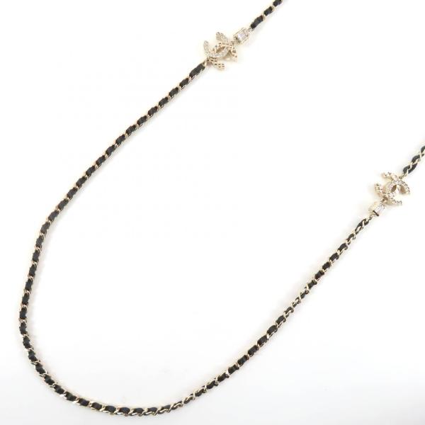 CHANEL（シャネル） 極美品◇CHANEL A23K ラインストーン付きココ