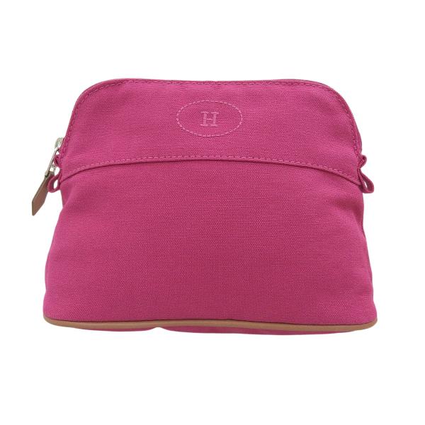 HERMES（エルメス） 未使用品△HERMES ボリードポーチPM コットン100